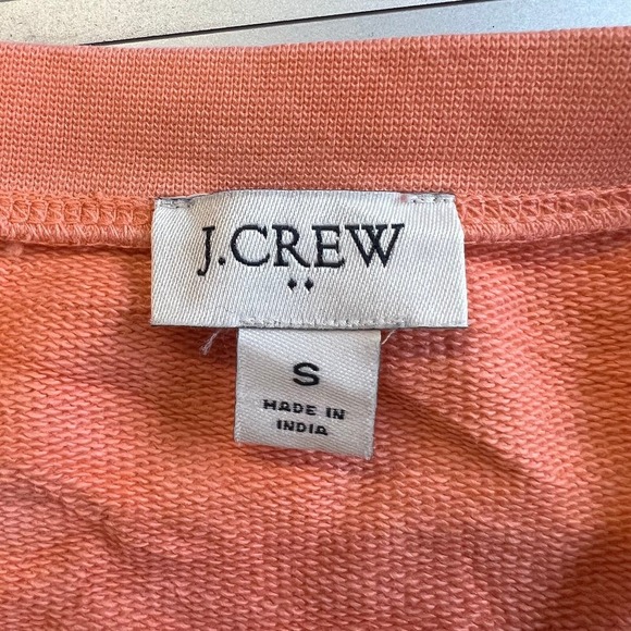 J. Crew Factory Women's Dip-Dyed Ombré Crewneck Sweatshirt Multicolor Size Small - Picture 2 of 4